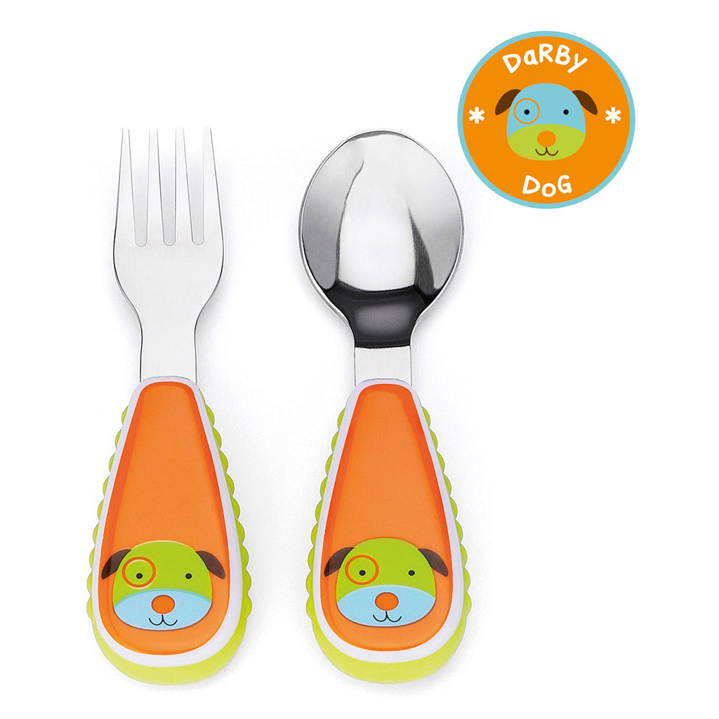 Skip Hop Zoo Utensils Fork & Spoon