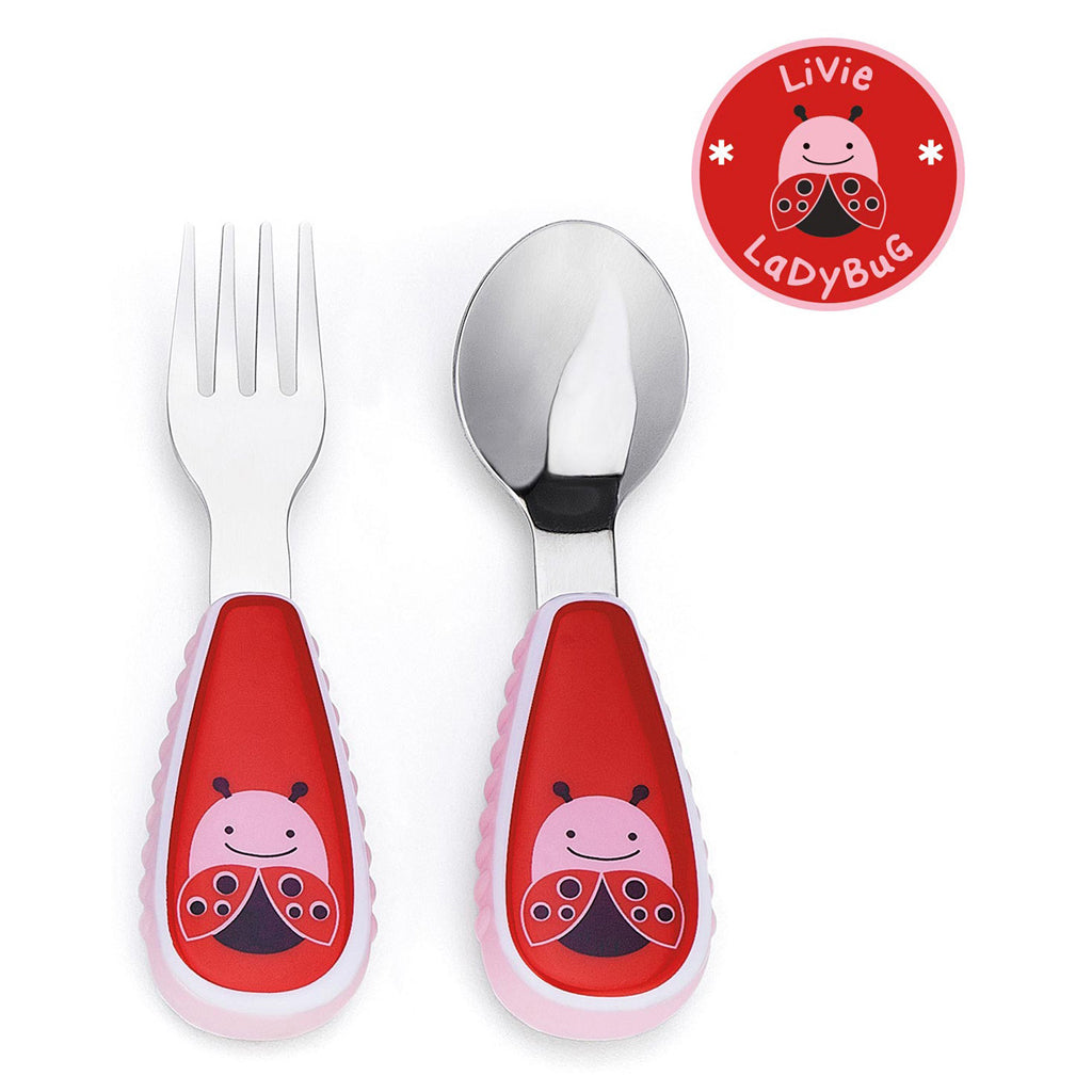 Skip Hop Zoo Utensils Fork & Spoon