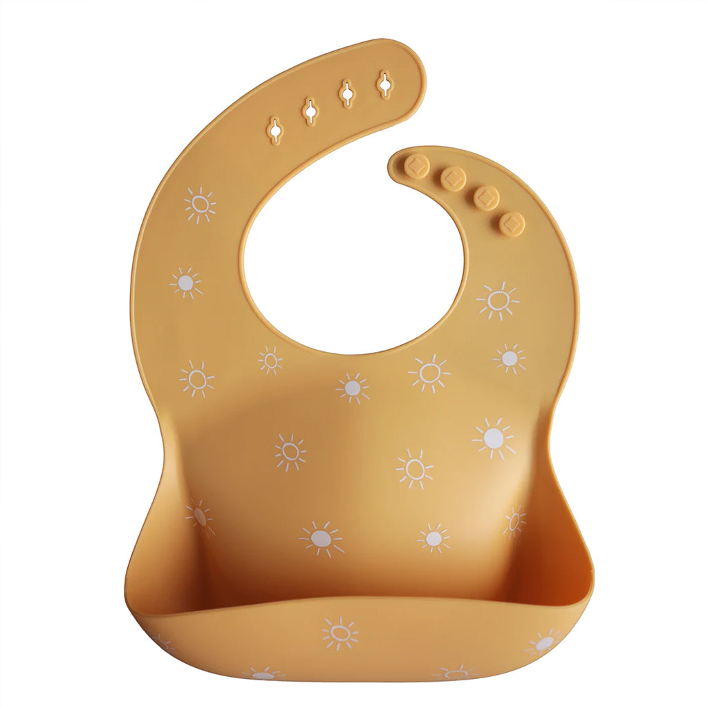 Mushie Silicone Baby Bib