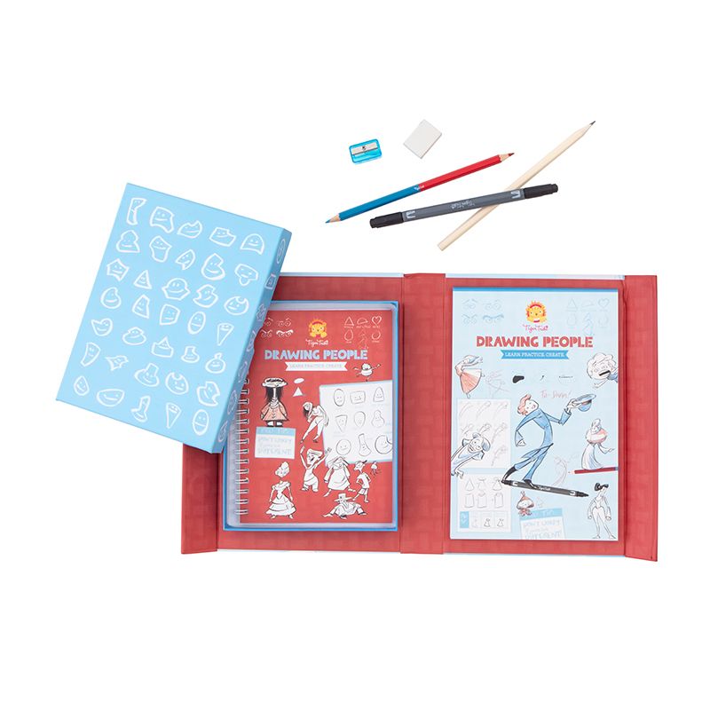 Tiger Tribe Drawing People Kit