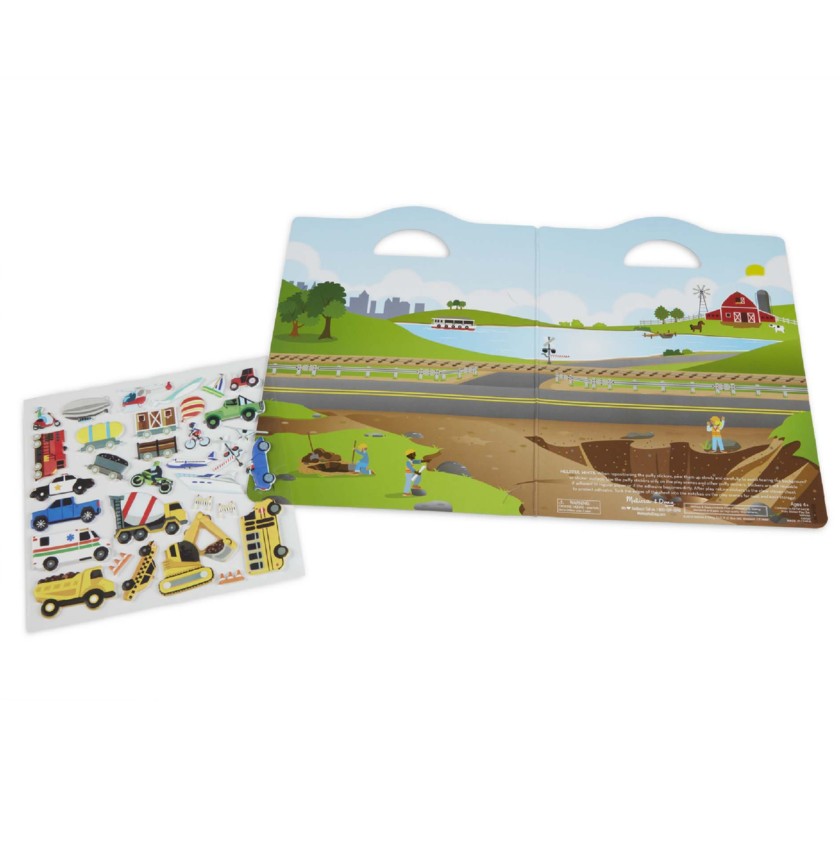 Melissa & Doug Puffy Sticker Play Set