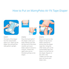 MamyPoko Air Fit Tape (NewBorn-S Size)