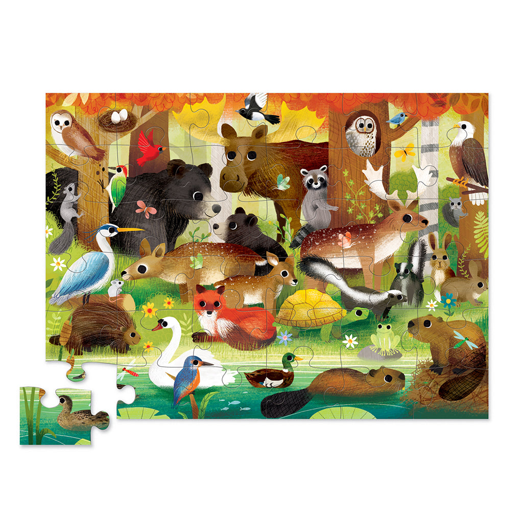 Crocodile Creek Classic Floor Puzzle - 36 pieces