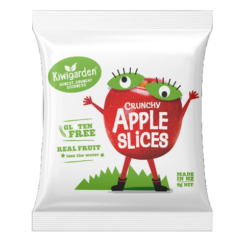 KiwiGarden Crunchy Apple Slices 9g (8M+)