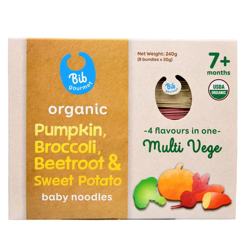 Bib Gourmet Organic Baby Noodles 30g x 8