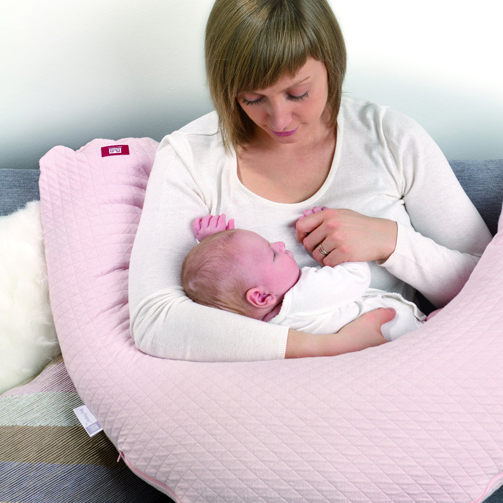 Red Castle Big Flopsy Maternity & Nursing Pillow - Chambray Grey