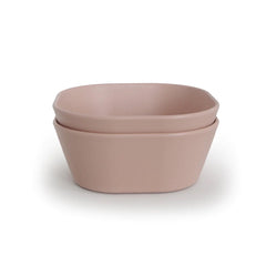 Mushie Square Dinnerware Bowl, Set of 2