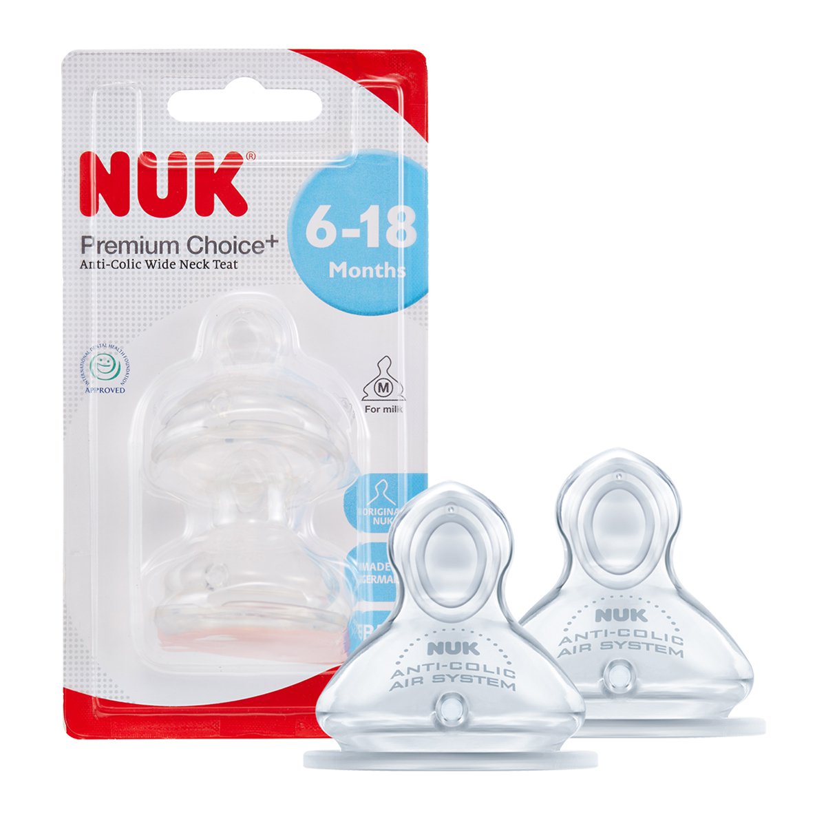 NUK Silicone Teats