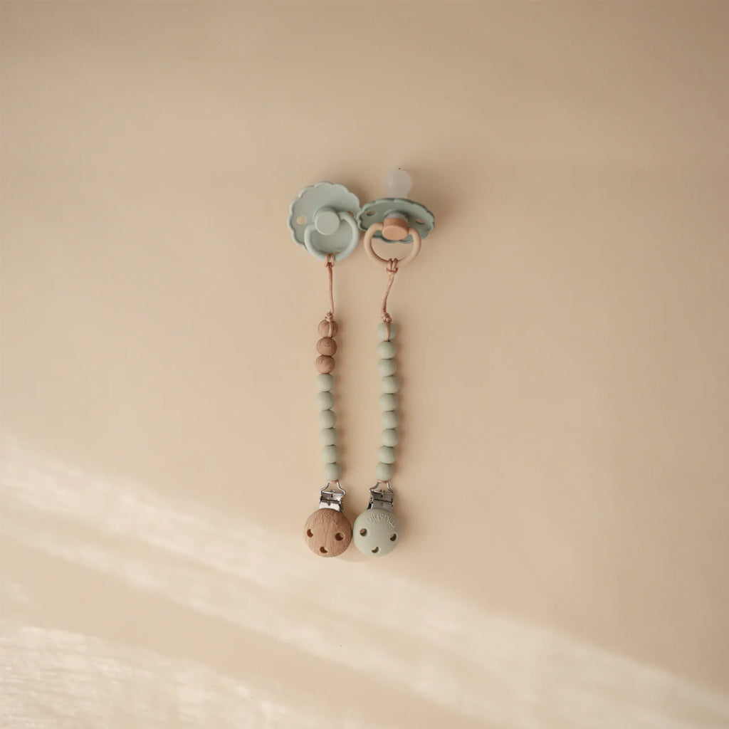 Mushie Pacifier Clips Eva