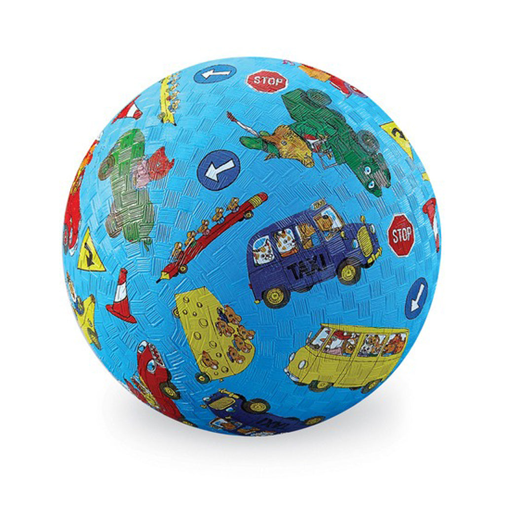 Crocodile Creek Rubber Playground Ball - 7"