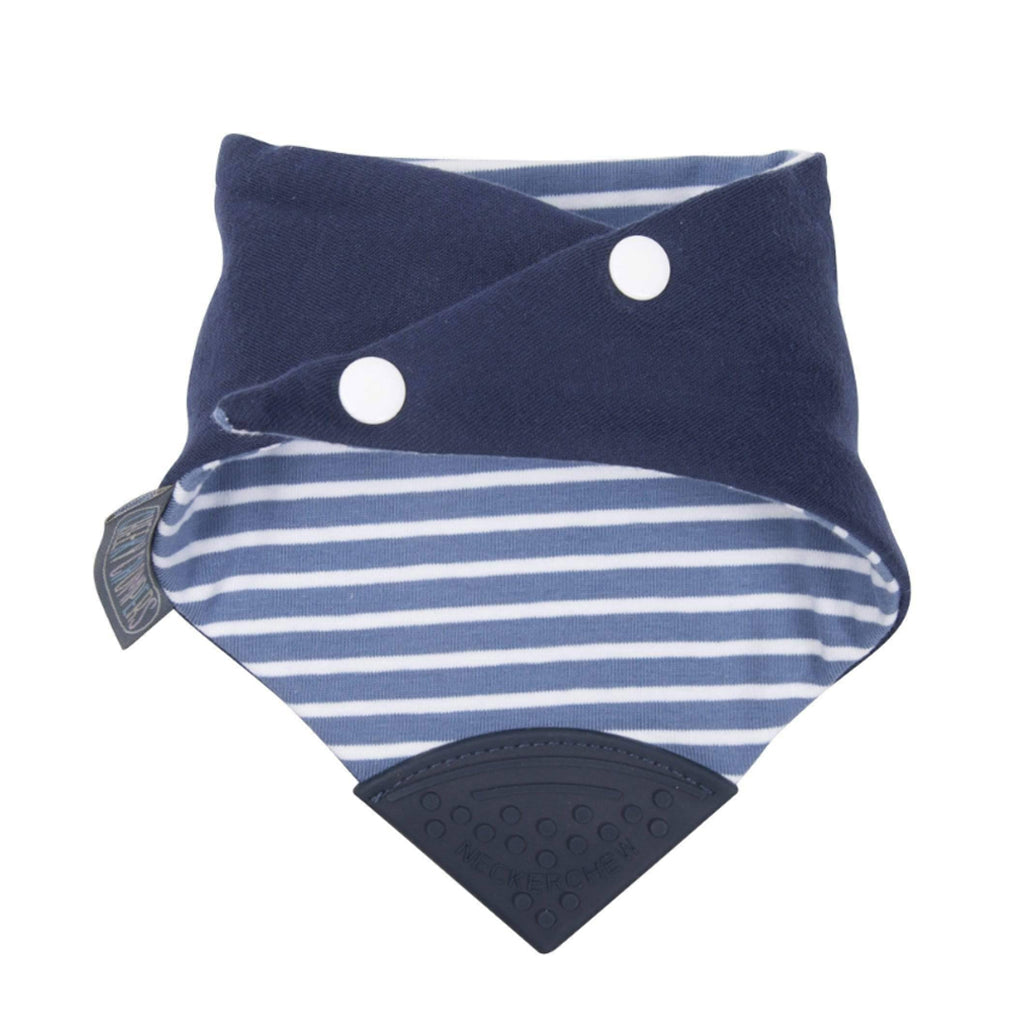 Cheeky Chompers Preppy Stripes Neckerchew - Teething Dribble Bib