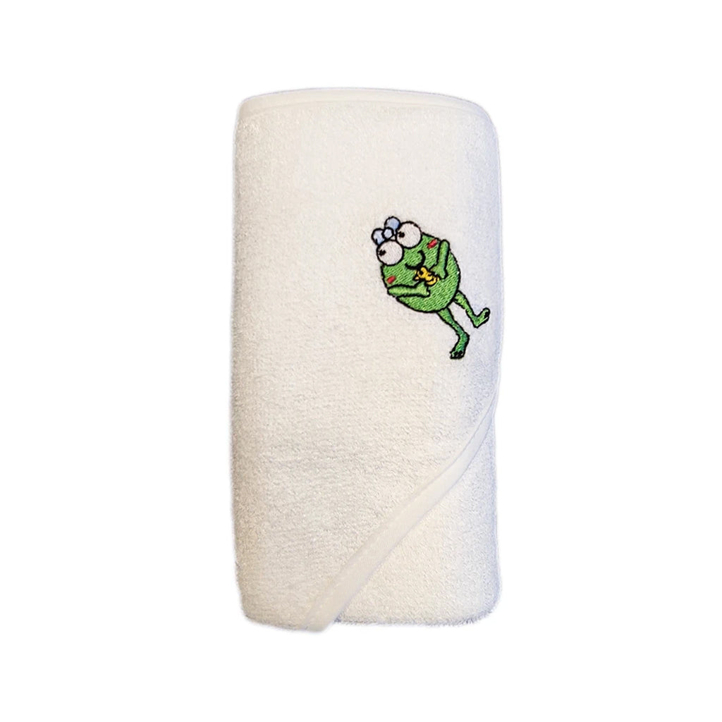 CrokCrokFrok Bamboo Hooded Towel for Baby & Toddler