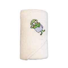 CrokCrokFrok Bamboo Hooded Towel for Baby & Toddler