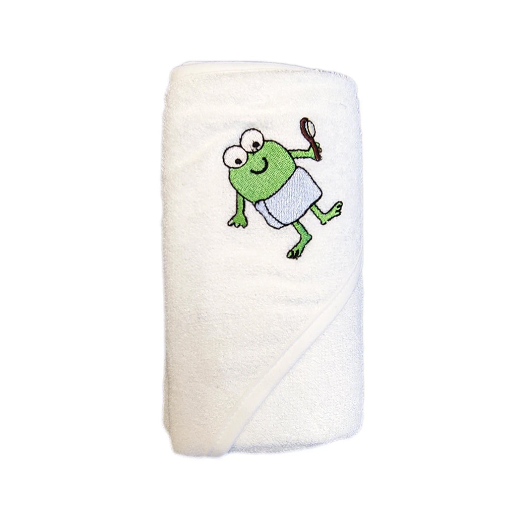 CrokCrokFrok Bamboo Hooded Towel for Baby & Toddler