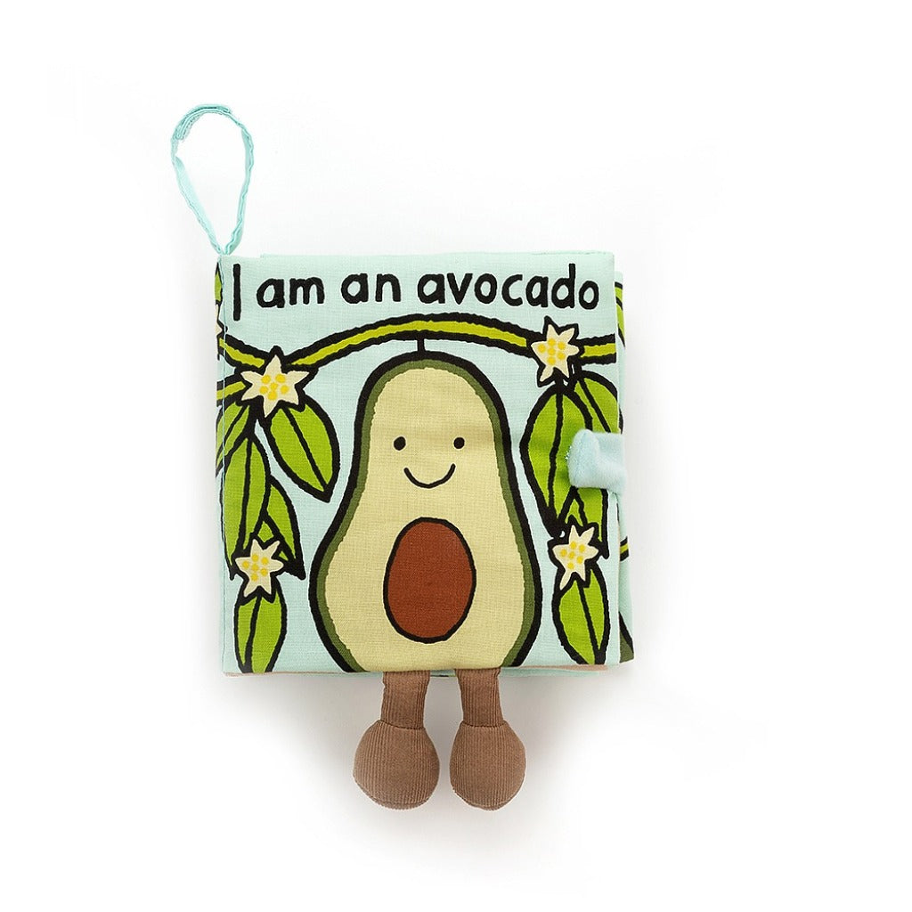 Jellycat Avocado Fabric Book