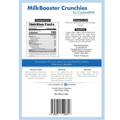 Cookie4milk Milkbooster Crunchies - Macadamia Chocolate (250g)