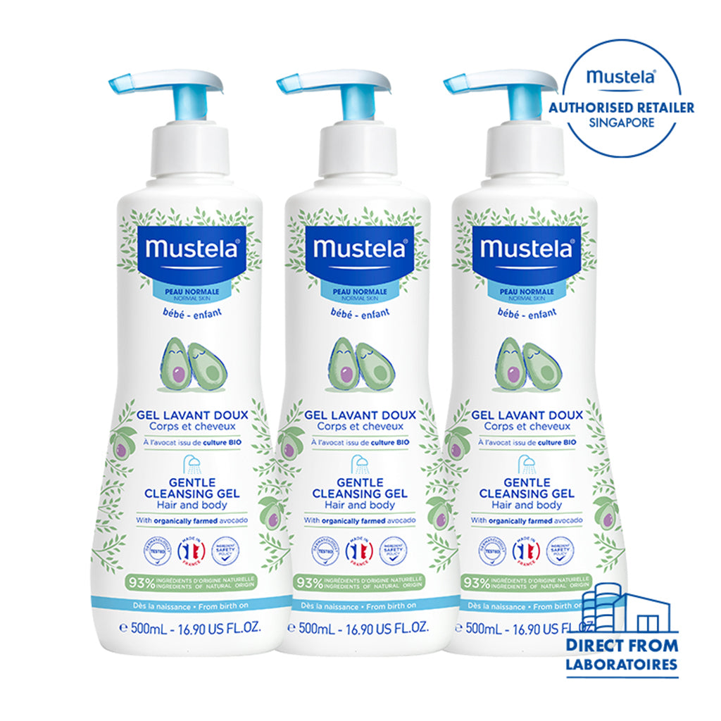 Mustela Gentle Cleansing Gel Hair & Body 500ml