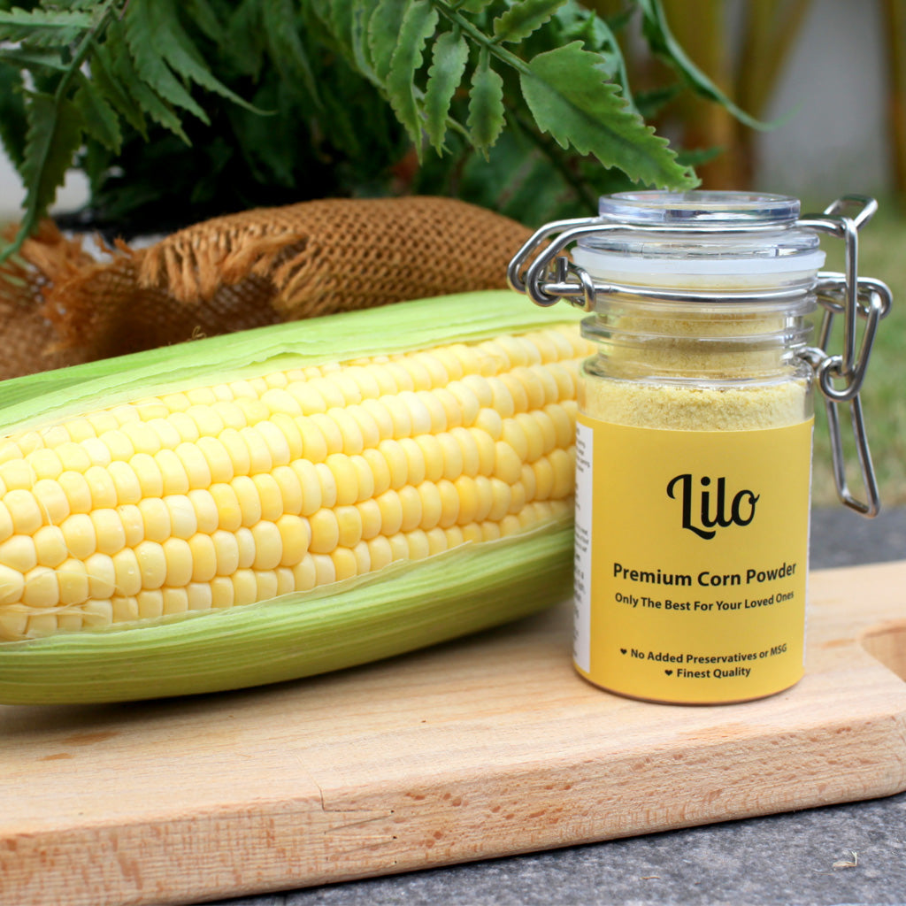 Lilo Premium Corn Powder 30g | motherswork Singapore – Motherswork