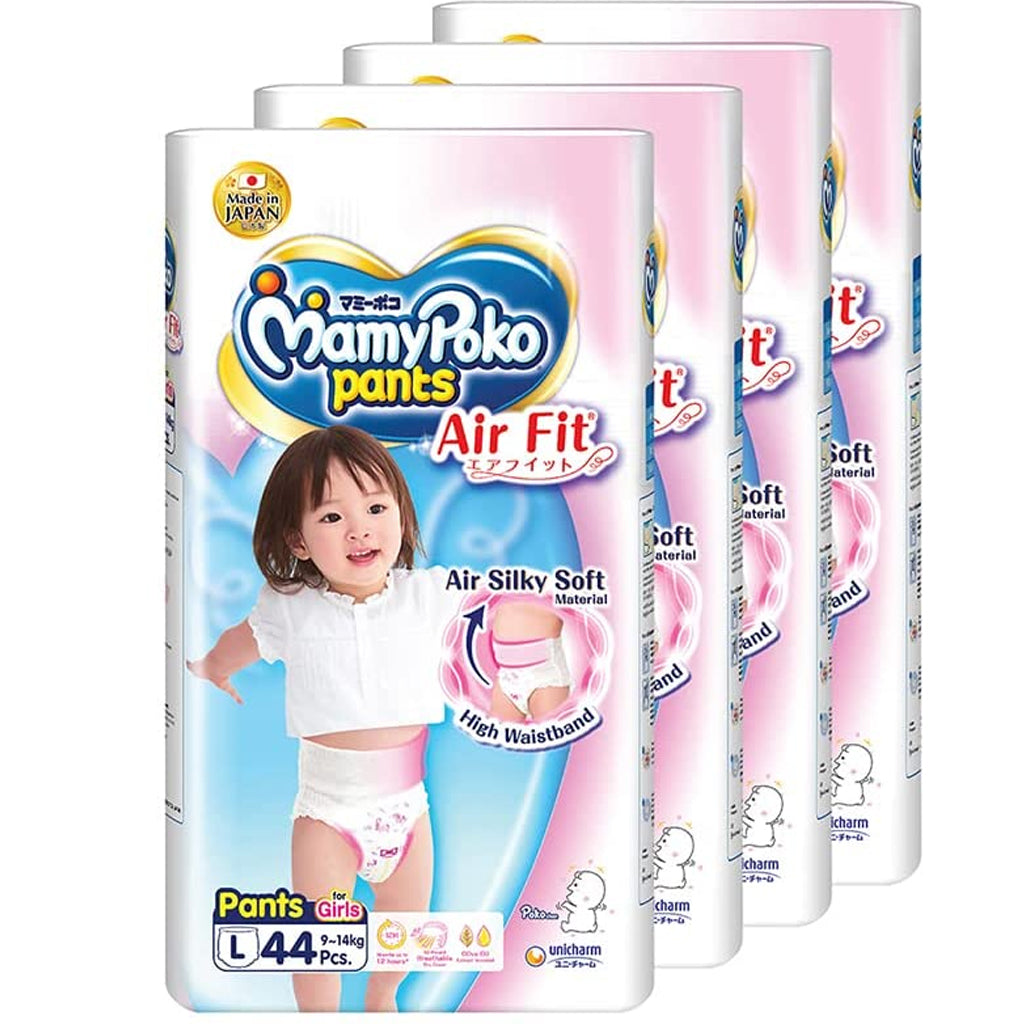 MamyPoko  Air Fit Pants Girl - Carton