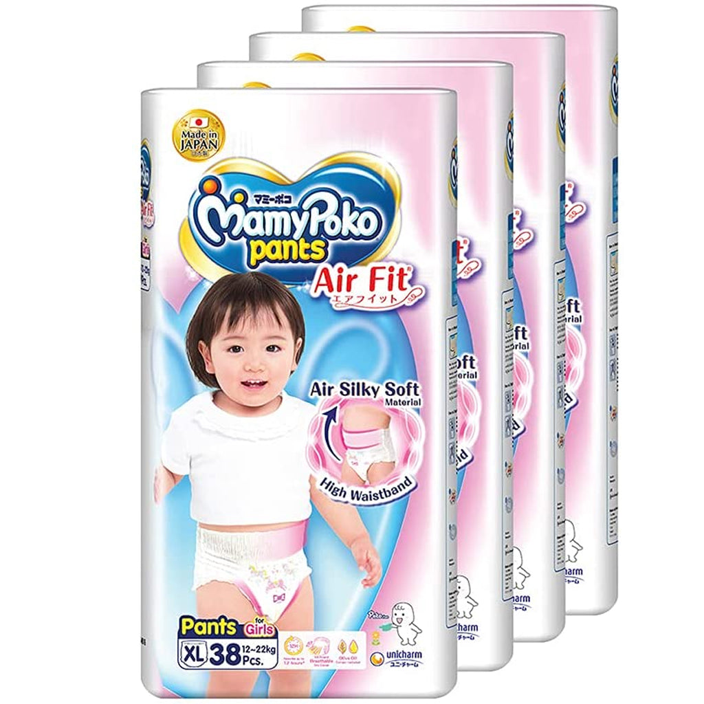 MamyPoko  Air Fit Pants Girl - Carton