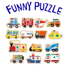 Topping Kids Magnetic Funny Puzzle