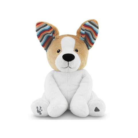 Zazu Peek-A-Boo Soft Toy Dog with Flapping Ears and Sound (Danny the Dog)
