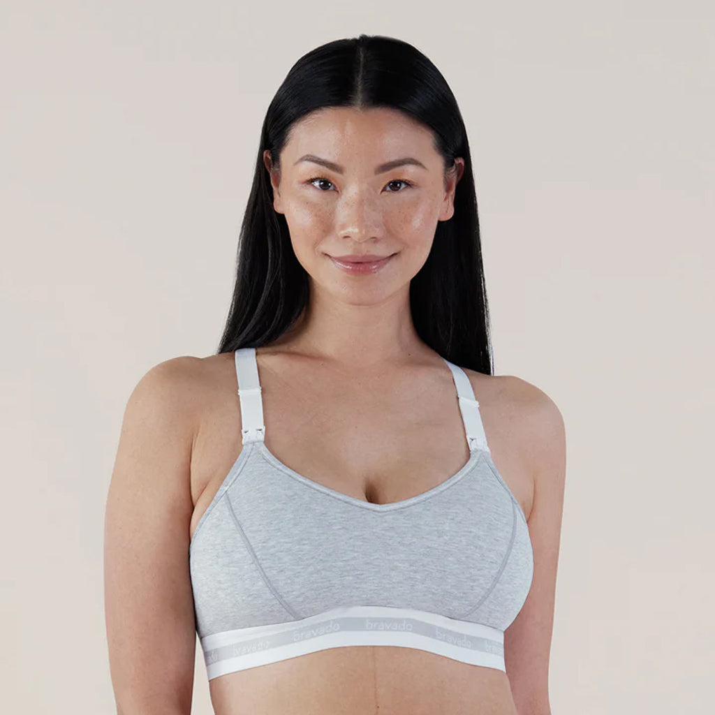 Bravado Pumping & Nursing Bra Sustainable Dove Heather