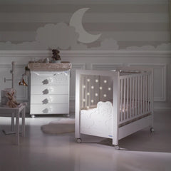 Micuna Dolce Luce Baby Cot with Relax System and Mattress