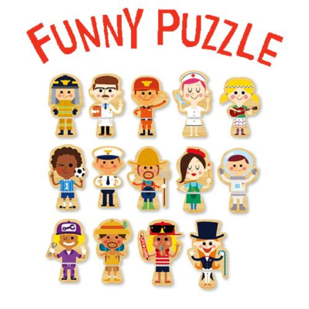 Topping Kids Magnetic Funny Puzzle