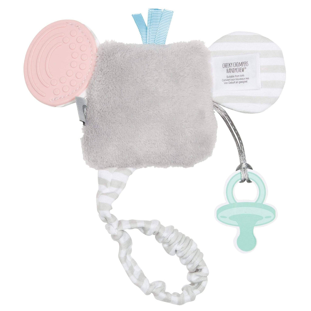 Cheeky Chompers Darcy the Elephant Handychew - Sensory Baby Teething Toy