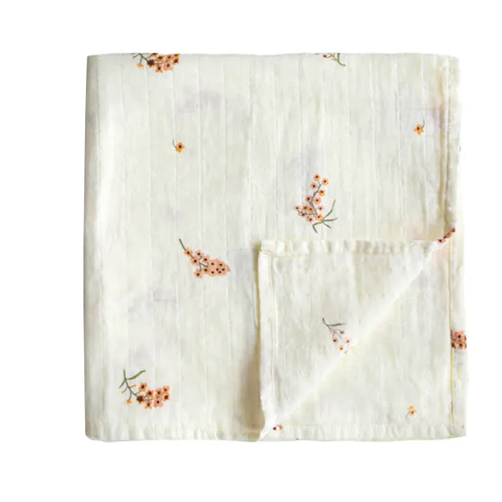 Mushie Swaddle Blanket Organic Cotton