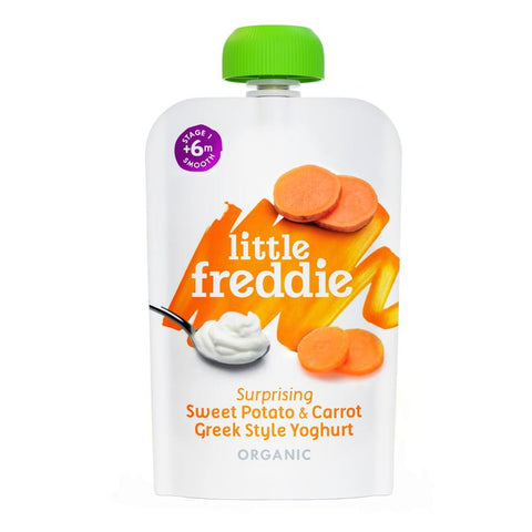 Little Freddie Surprising Sweet Potato & Carrot Greek Style Yoghurt