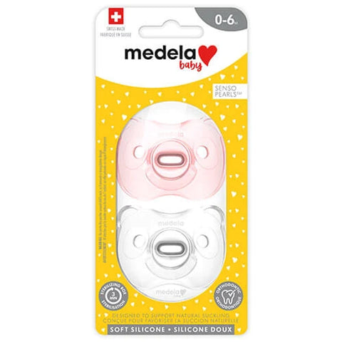 Medela Baby Pacifier Soft Silicone - Girl Duo