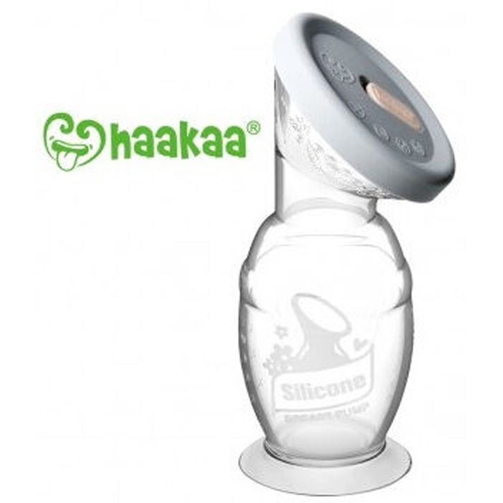 Haakaa Gift Set: 100ml Breast Pump & Silicone Cap