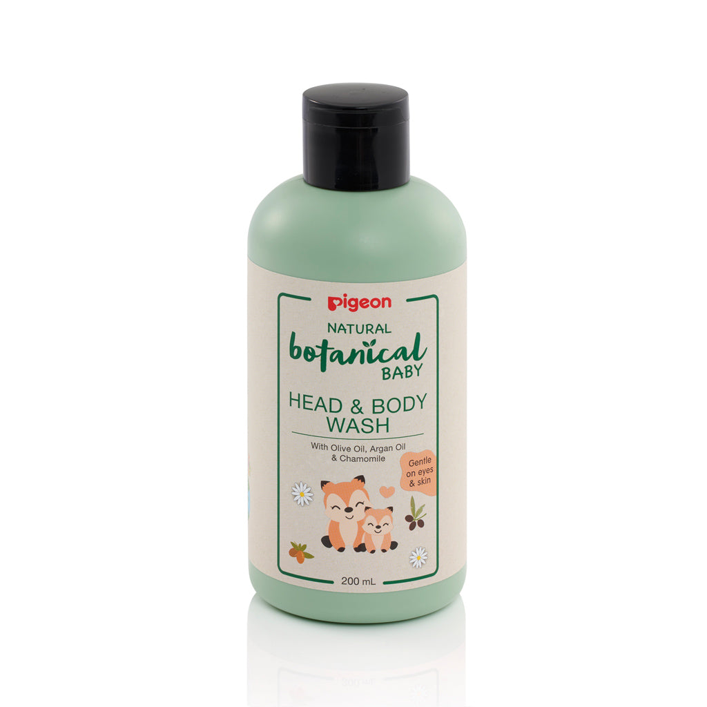 Pigeon Natural Botanical Baby Head & Body Wash