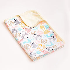 Elly Jersey Blanket - Pastel Pandas