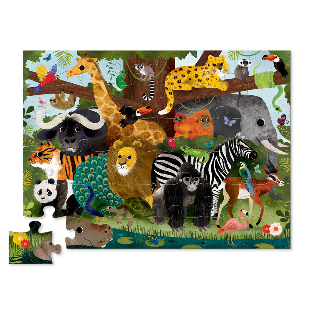 Crocodile Creek Classic Floor Puzzle - 36 pieces