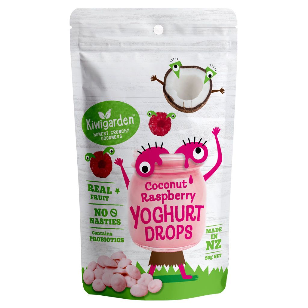 KiwiGarden Raspberry Coconut Yoghurt Drops