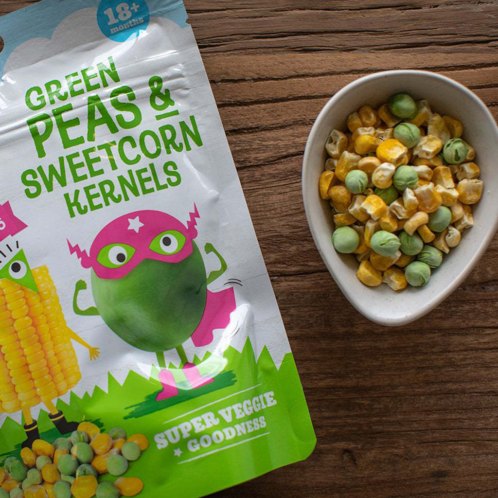 KiwiGarden Green Peas & Sweet Corn Kernels