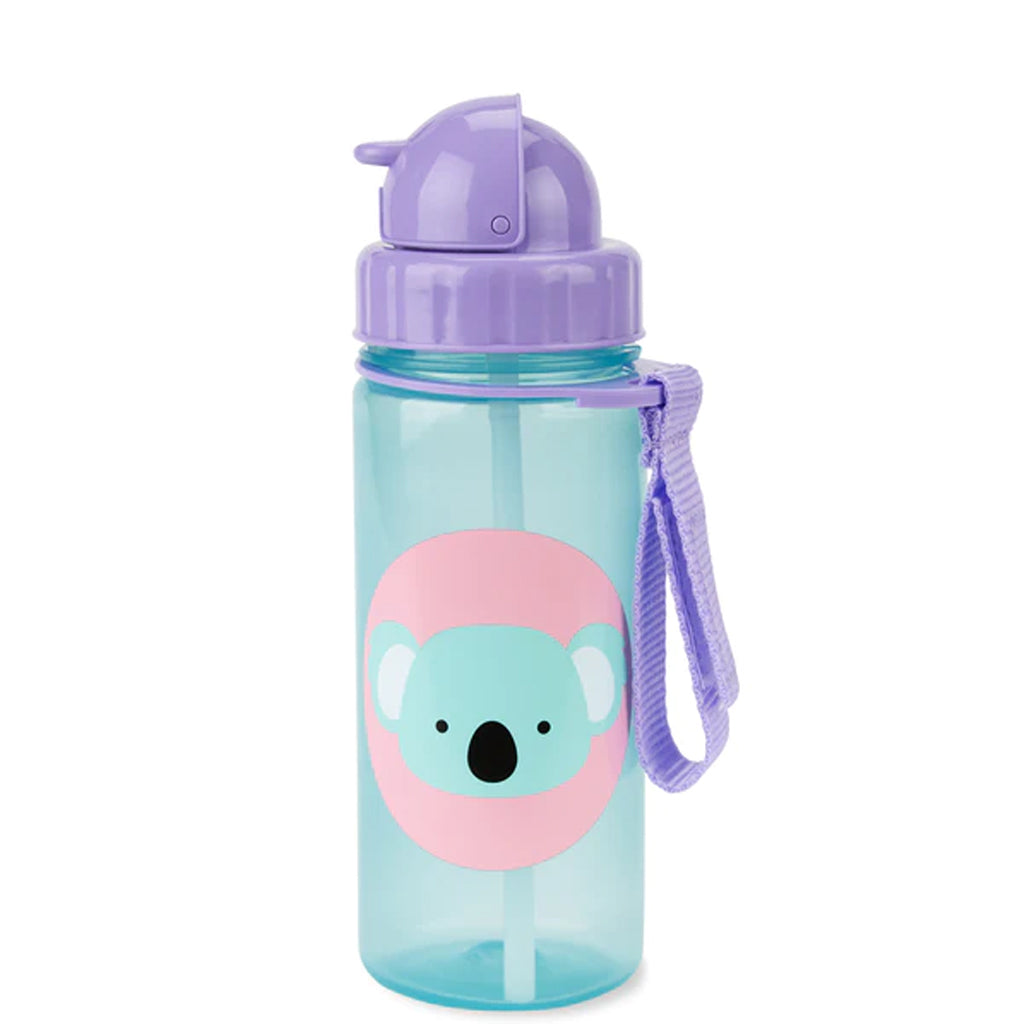 Skip Hop Zoo Straw Water Bottle