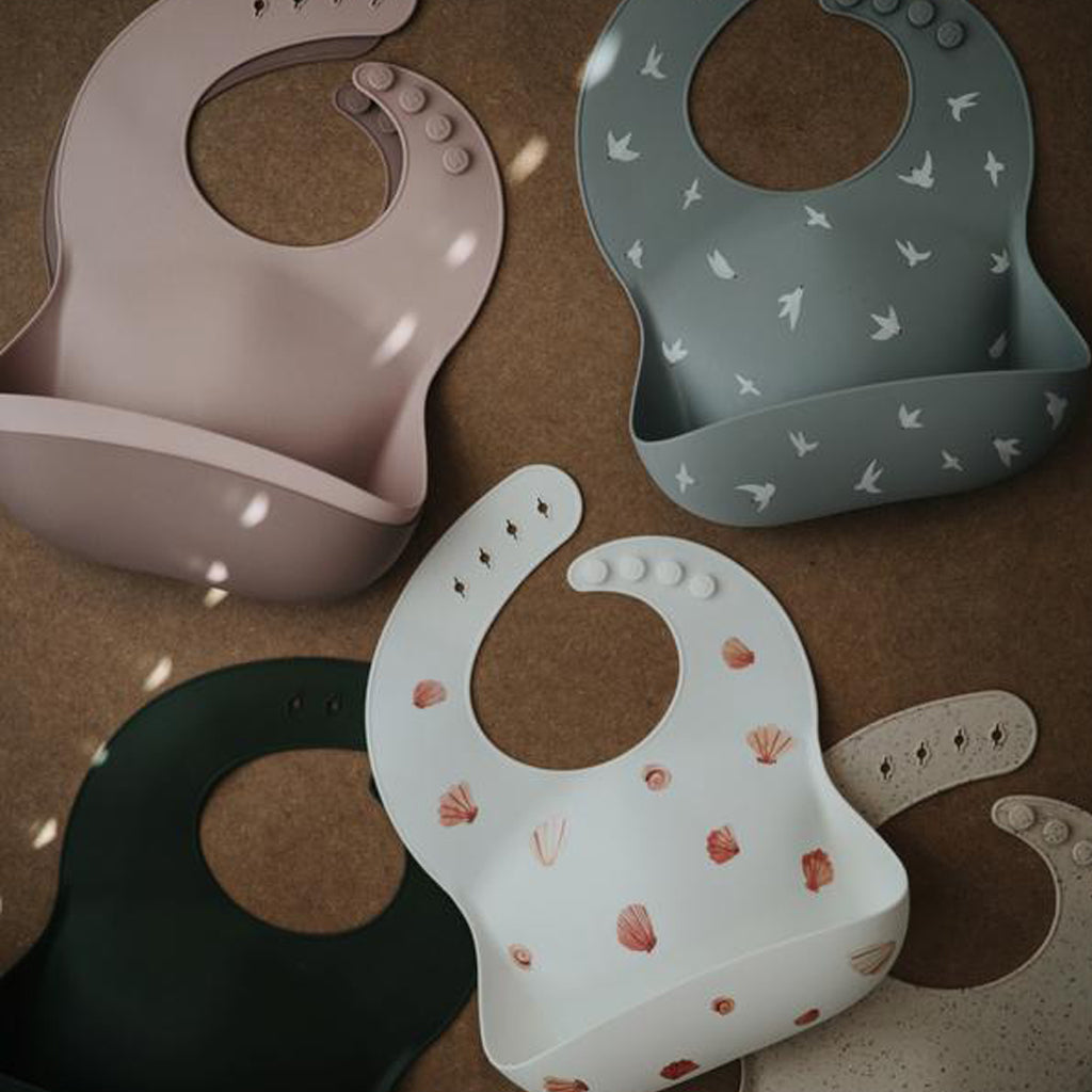 Mushie Silicone Baby Bib