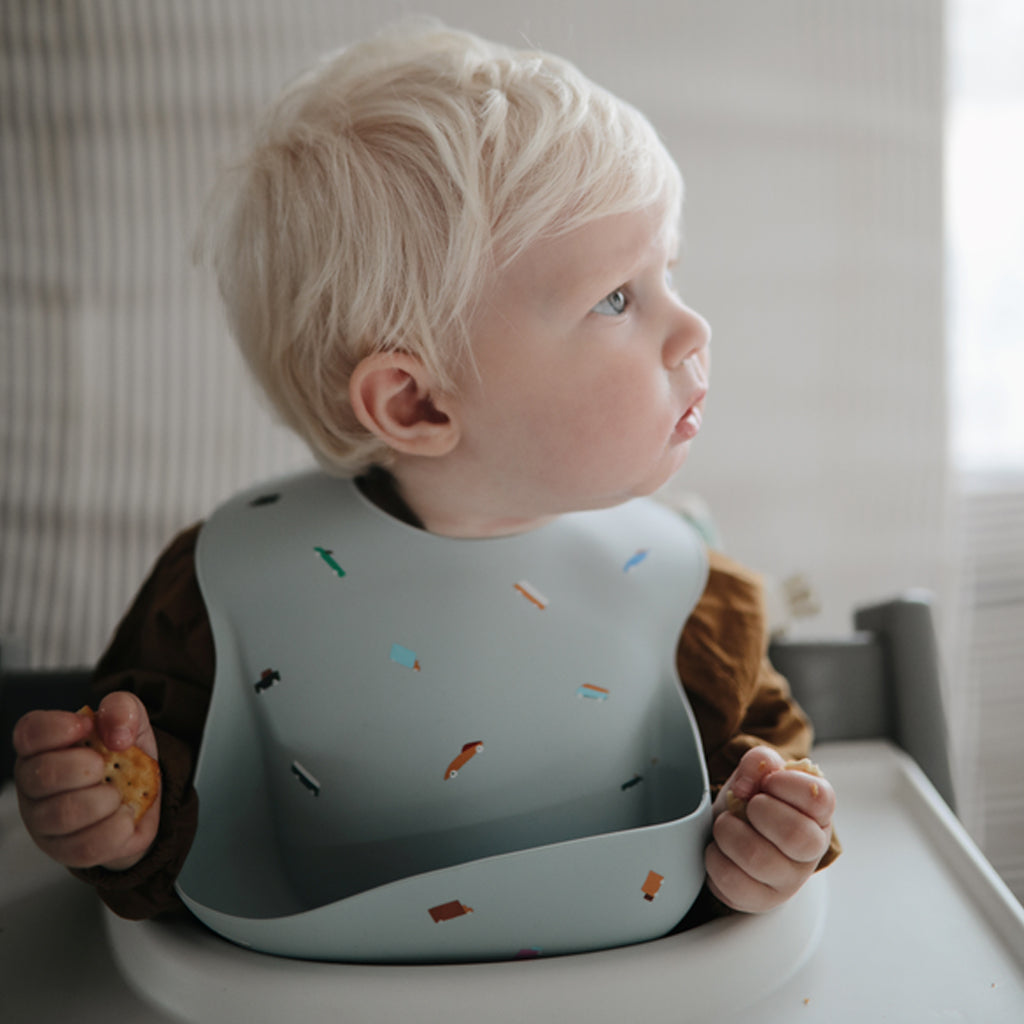 Mushie Silicone Baby Bib