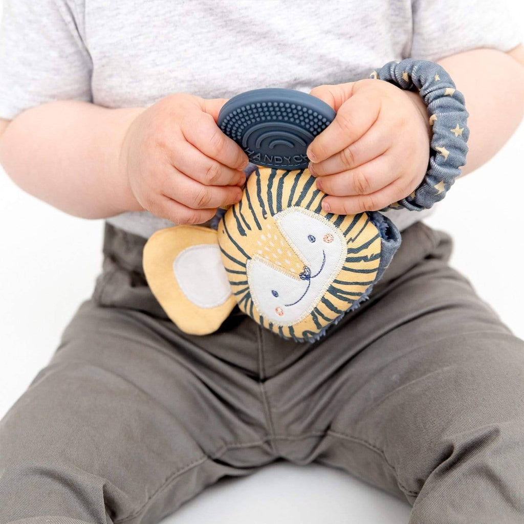 Cheeky Chompers Bertie the Lion Handychew - Sensory Baby Teething Toy