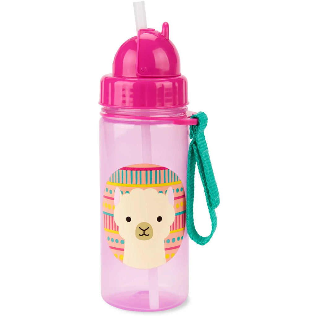 Skip Hop Zoo Straw Water Bottle