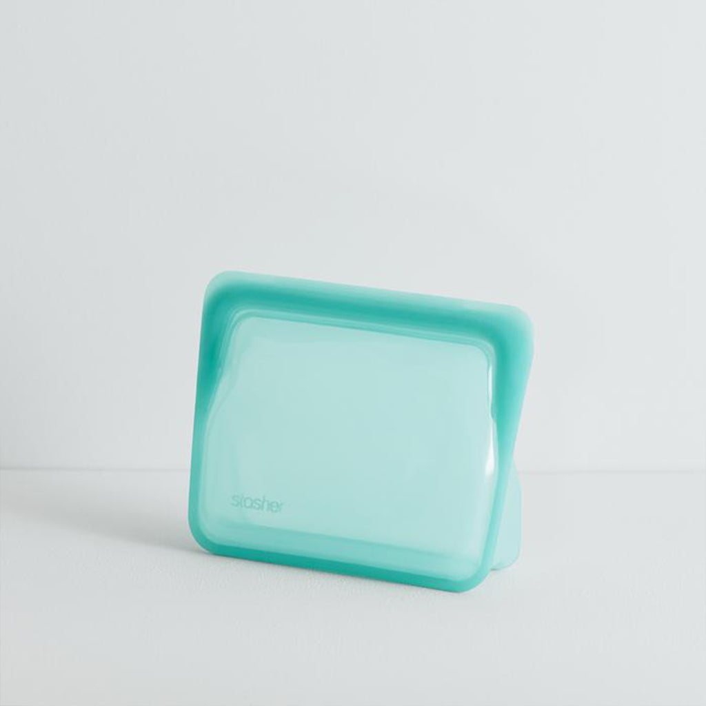 Stasher Reusable Silicone Bag, Stand-Up Mini Bag