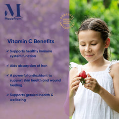 MadeFrom All Natural Vitamin C Gummies for Kids