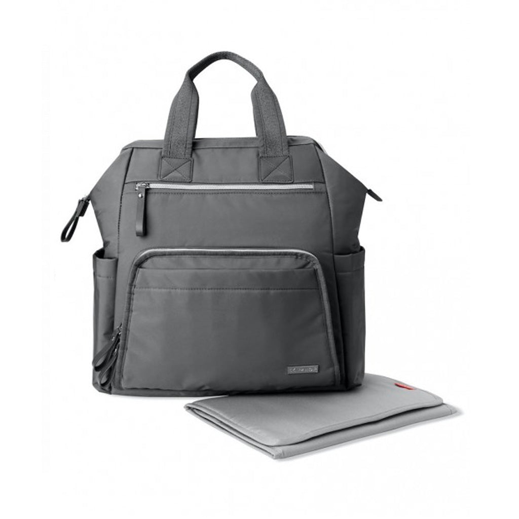 Skip Hop Main Frame Wide Open Backpack - Charcoal