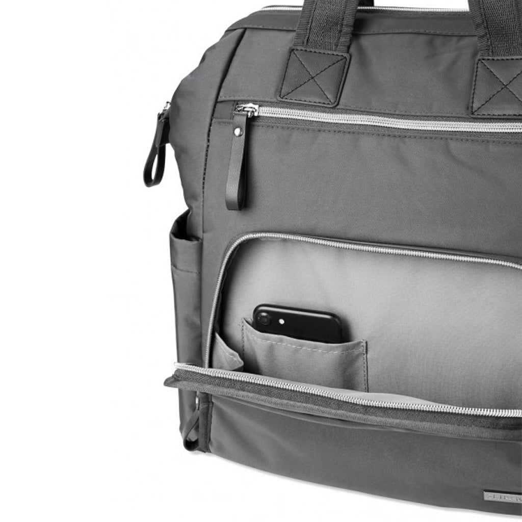 Skip Hop Main Frame Wide Open Backpack - Charcoal