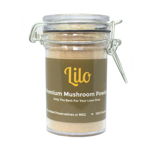Lilo Premium Mushroom Powder 50g Bottle