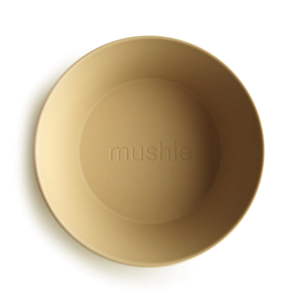 Mushie Round Dinnerware Bowl, Set of 2